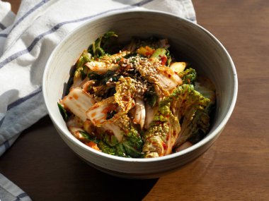 Kore geleneksel lahana turşusu.