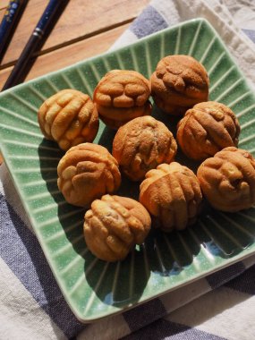 Kore geleneksel ceviz çerezi