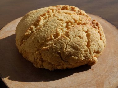 Yuvarlak şekilli ekmek, besin 