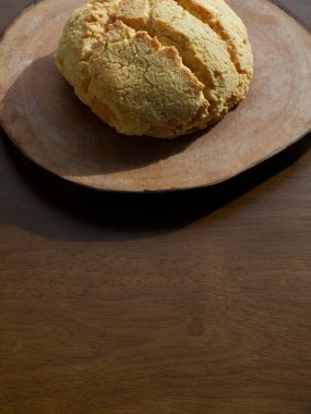 Yuvarlak şekilli ekmek, besin 