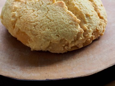 Yuvarlak şekilli ekmek, besin 