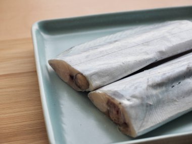 Taze deniz ürünleri, Cutlass balığı, yemek malzemeleri.