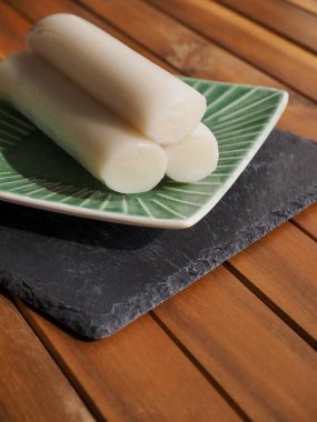 Geleneksel Kore yemeği Pirinç Keki