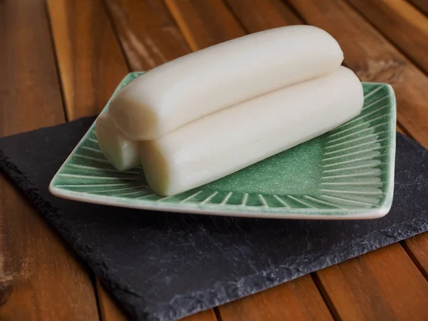 Comida Tradicional Coreana Bar Pastel Arroz —  Fotos de Stock