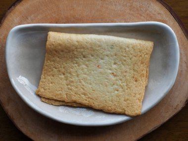 Asya yemeği balık keki, balık ezmesi, eomuk, odeng.