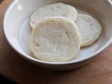 Asya yemeği balık keki, balık ezmesi, eomuk, odeng.