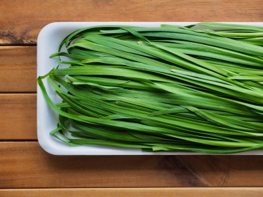 Taze organik yapraklı sebzeler