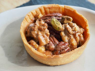 Cevizli turta, yemek, kahverengi, fındık, çerez