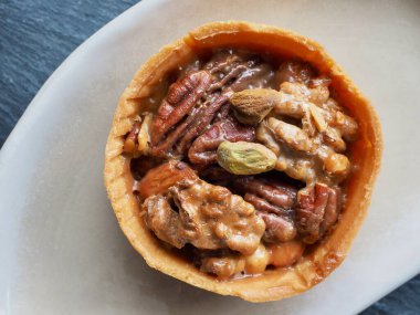 Cevizli turta, yemek, kahverengi, fındık, çerez