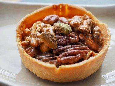 Cevizli turta, yemek, kahverengi, fındık, çerez