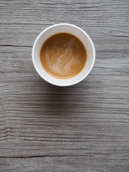 Kawa Rozpuszczalna Papierowym Napoju — Zdjęcie stockowe