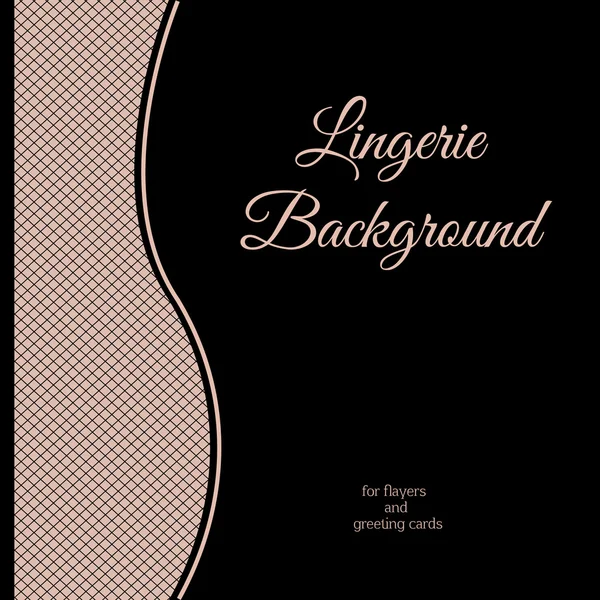 Vintage Lingerie Textured Background Stock Illustration