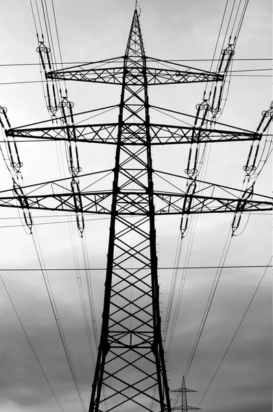 A Energia da Torre Elétrica — Fotografia de Stock