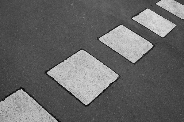 Pruhy na asfaltu — Stock fotografie