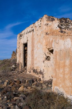 Fuerteventura terk edilmiş evleri