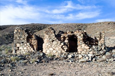 Fuerteventura terk edilmiş evleri