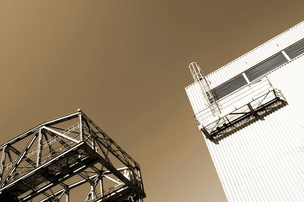 Una Antigua Planta Industrial Abandonada Abandonada —  Fotos de Stock