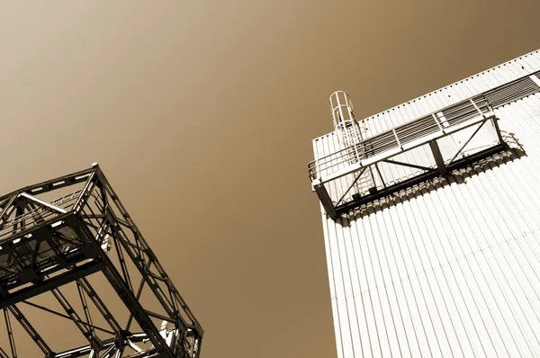 Een Oude Verlaten Verlaten Industriële Fabriek — Stockfoto