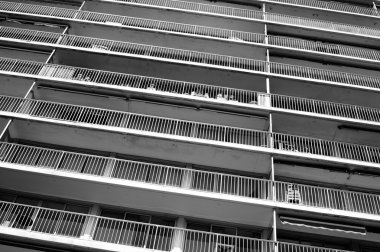 Yüksek katlı bina inşaatında sosyal konut