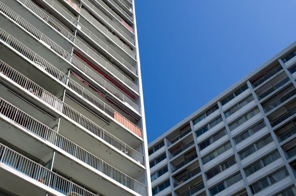 Social Housing High Rise Slab Construction — Stock Photo, Image