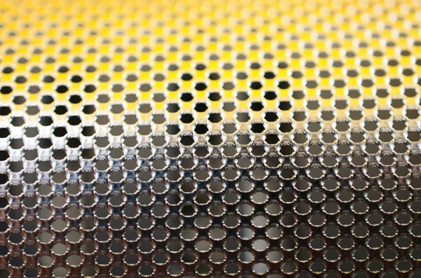 Metallic Shiny Surface Stainless Steel Sieve — Stock Photo, Image