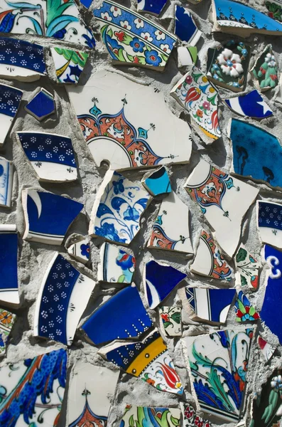 Mosaico de azulejos rotos en Estambul —  Fotos de Stock