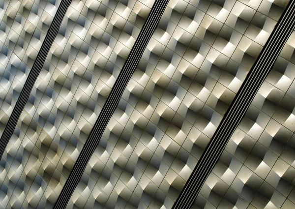 Modern futuristic facade — Stock fotografie