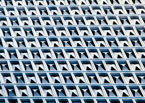 Armazém fachada cinza — Fotografia de Stock