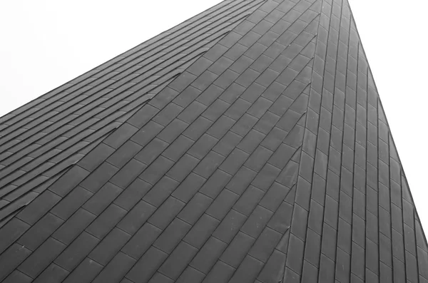 Textura inclinada do telhado — Fotografia de Stock
