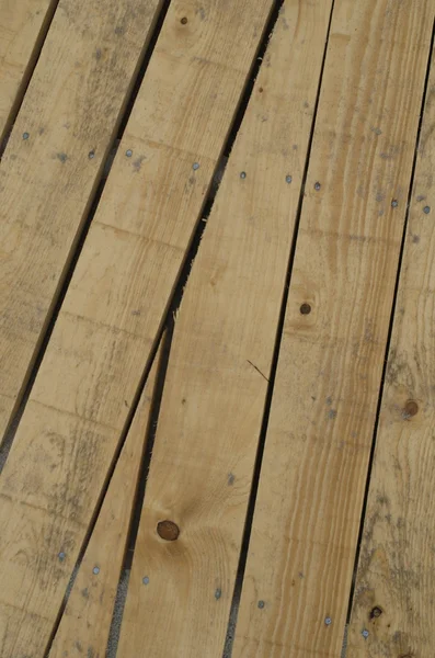 Planks at the beach — Stock Photo, Image