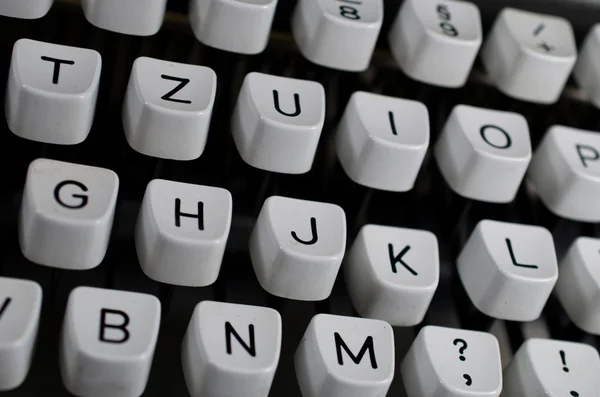 Typewriter keys — Stock Photo, Image