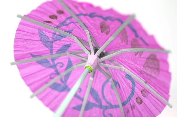Маленькие бумажные зонтики — стоковое фото
