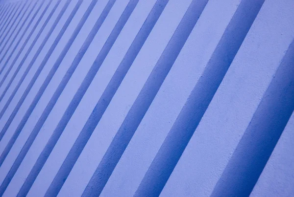 Синие бетонные конструкции — стоковое фото
