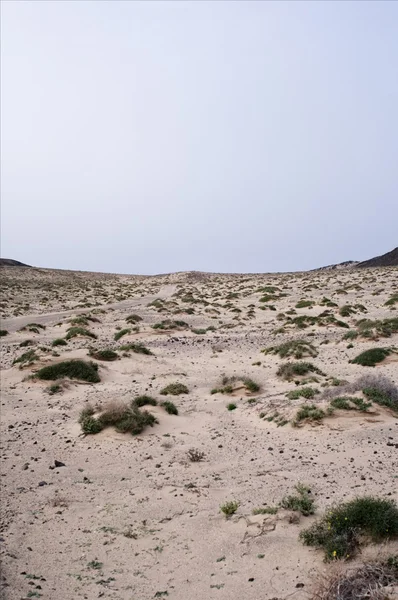 粗糙的火山景观 — 图库照片