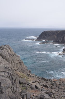 Fırtınalı Jandia sahil