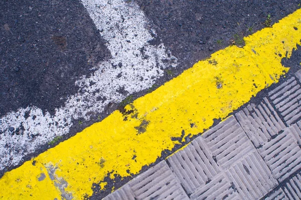 Abstracte asfaltweg — Stockfoto