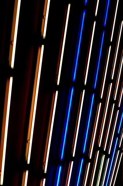 Neonbuizen licht — Stockfoto