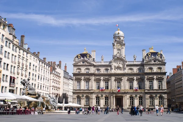 Lyon Belediye Binası, Fransa — Stok fotoğraf