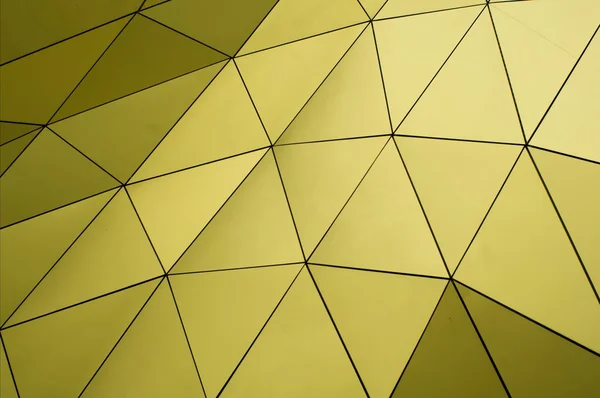 Geometrische metallische Fliesen — Stockfoto