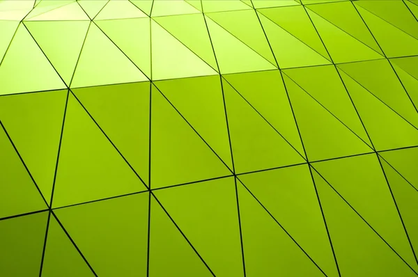 Green metallic tiles — ストック写真