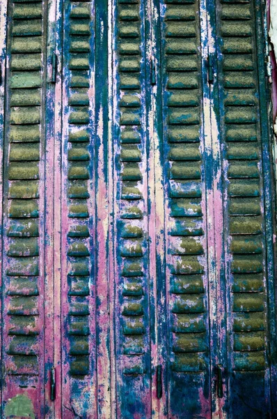 Pannello di ventilazione in metallo arrugginito — Foto Stock