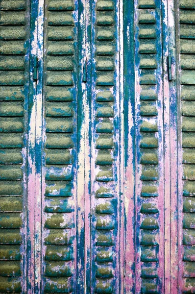 녹슨 금속 환기 패널 — 스톡 사진