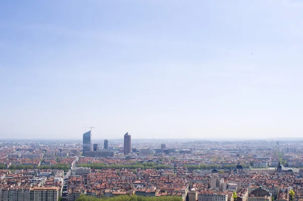 Lyon stadsbilden Visa — Stockfoto