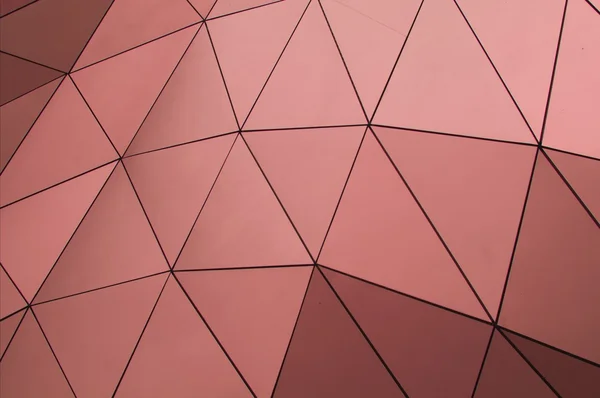 Copper facade texture — Stock Photo, Image