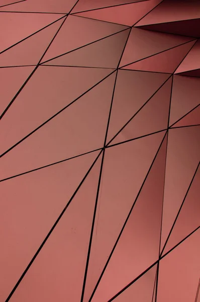 Copper facade texture — Zdjęcie stockowe