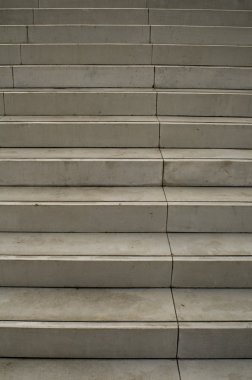 Grey concrete stairway background