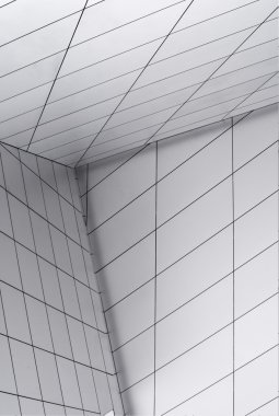 Metallic paneling surface