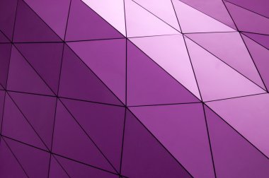 Geometric metallic tiles