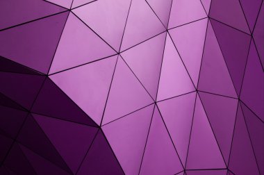 Geometric metallic tiles