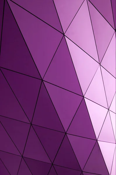 Piastrelle metalliche geometriche — Foto Stock